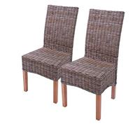 Mendler Lot de 2 Chaises M44 - Kubu