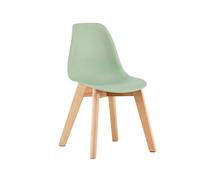 Lot De 2 Chaises Scandinaves Pour Enfant Bois De Hêtre - Nils Kid Vert Clair TU