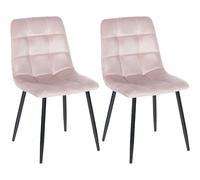 Lot de 2 chaises Tilde - Velours