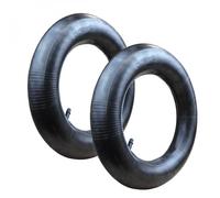 Lot de 2 chambres à air valve droite pour brouette, diable, chariot, tondeuse ou autre - 3.50 - 8 - Linxor