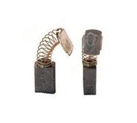 Lot de 2 charbons réglables pour Makita. Dimensions : 5 x 8 x 11,5 mm.