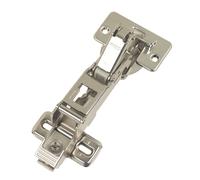 Lot de 2 charnières clipsables à ressort invisibles en acier Blum 140mm
