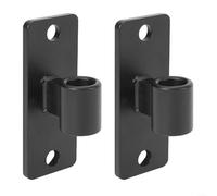 Lot de 2 charnières de portail avec revêtement résistant à la rouille et construction en fer galvanisé, conçues pour une utilisation en extérieur sur les portes de clôture et de grange avec trous de