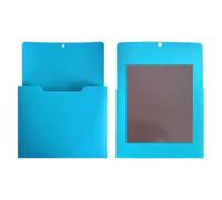 Lot de 2 chemises magnétiques antidérapantes pour tableau blanc | Porte-papier magnétique pour salle de classe pour casier de travail, réfrigérateur, bureau, salle de classe