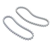 Lot de 2 chenilles d'entrainement grises pour robot dolphin - 9985006-R2 - DOLPHIN