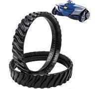 Lot de 2 chenilles en caoutchouc de rechange pour nettoyeur de piscine Zodiac, chenilles en caoutchouc pour nettoyeurs de piscine Zodiac MX8 et MX6