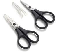 Lot De 2 Ciseaux De Couture Et De Broderie Légers (2 Pièces)Couture,Broderie,Découpe De Papier,Travaux ManuelsAcier InoxydableHousse De Protection (9 Cm)