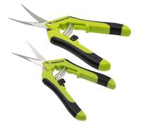 Lot de 2 ciseaux Garden Highpro (lame droite et courbée)