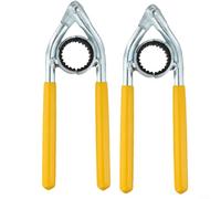 Lot de 2 clés de robinet, outil de retrait d'aérateur arboteuse pour évier de cuisine, design antidérapant en acier au carbone (2 pièces)
