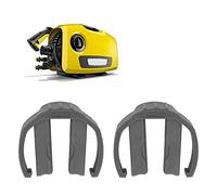 Lot de 2 Clips en C de Rechange pour Lave-Linge Haute Pression, avec Boucle pour Lave-Linge de Voiture, Clip C, Pièce de Rechange pour Accessoires Karcher K2 K3 K7 (Gris)