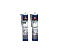 Lot de 2 colles mastic marine SIKA Sikaflex 291i - Gris - 300ml
