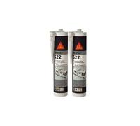 Lot de 2 Colles mastic SIKA Sikaflex 522 Caravan - Blanc - 300ml