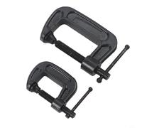 Lot de 2 colliers de serrage en C professionnels pour menuiserie - Étau de verrouillage sécurisé de 2,5 cm et 5,1 cm