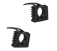 Lot de 2 colliers de serrage en caoutchouc à dégagement rapide de 2,5 cm à 3,8 cm de diamètre, utilisés par les véhicules tout-terrain, UTV, VTT