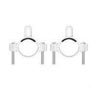 Lot de 2 colliers de serrage pour filtre à eau 6,35 mm, fixation rapide pour système RO, support de fixation de vidange sous évier