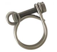 Lot de 2 Colliers inox 2 fils serrage 27/31 tuyau ø 25| Boutté