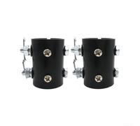 Lot de 2 connecteurs de barre de ventilateur de plafond pour tuyaux de 2,5 | Ajustement parfait pour les tuyaux de 2,5 cm, idéal pour les plafonds hauts, montage facile, maintien stable, lot de 2