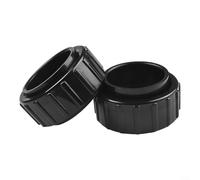 Lot de 2 connecteurs de rechange en PVC de 5,1 cm pour Hayward, écrou Turbo Union Nut Cordier avec joint torique pour pompe de piscine et pièces d'équipement de spa