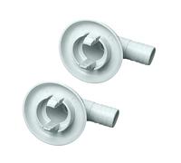 Lot de 2 connecteurs de tuyau de vidange pour climatiseur - Outil de sortie d'eau étanche pour la maison et le professionnel - Connecteur de bec verseur - Installation facile