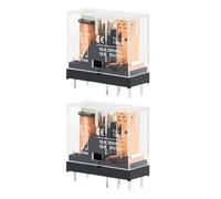 Lot de 2 connecteurs électromagnétiques 24 V CC - Accessoire industriel pour protection de relais de transformateur et câblage de contrôle du disjoncteur (1 ouvert, 1 fermé)