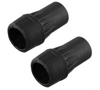 Lot de 2 connecteurs rapides DWV9000 - Adaptateur de collecte de poussière de 3,8 cm - Compatible avec tuyau d'aspirateur DEWALT Tools - Plastique ABS - Noir