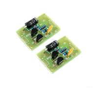 Lot de 2 contrôleurs automatiques de panneau solaire avec activation nocturne et tension de sortie stable pour lampes de jardin, résiste à des températures de 105 °C, idéal pour les tâches