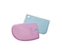 Zenker Ensemble de 2 cornes à pâtisserie 43918 – plastique 12 x 8 cm, bleu/rose (aléatoire)
