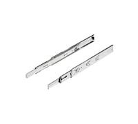 Lot de 2 coulisses pour tiroir a billes, HETTICH 45 kg L.25 cm