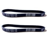 Lot de 2 Courroie HTD 309-3M Compatible Avec Coupe Bordure MAC ALLISTER MGTP1000