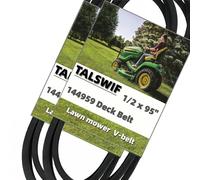 Lot de 2 courroies de rechange pour Craftsman LT2000 144959 532144959 106,7 cm - Convient pour Craftsman LT1000 - Courroie de pont LT3000 DYT4000 AYP et tondeuse à gazon Husqvarna Poulan 160855 138255