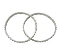 Lot de 2 courroies d'entraînement en caoutchouc RCX23002 pour nettoyeur de piscine pour Hayward Aquavac