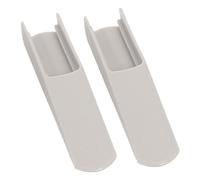 Lot de 2 coussinets pour pieds de chaise haute - Housses douces et antidérapantes - Accessoire rehausseur pratique pour la croissance des, chambre d'enfant, salle à manger, meubles de maison