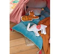 Lot de 2 coussins animaux EDEN INDIA multicolore TU