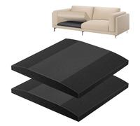 Lot de 2 coussins de canapé 55 x 55 cm pour réparation de siège affaissé - Mousse de rechange pour canapé, causeuse et chaise