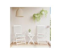 vidaXL Coussins de chaise lot de 2 motif de feuilles 40x40x4 cm tissu