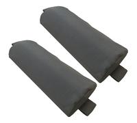 Lot de 2 coussins de chaise longue, appuie-tête chaise 35, 6 x 15, 2 x 5, 1 cm avec sangle élastique, coussin hamac confortable et respirant pour patio, arrière-cour, plage, piscine, jardin, f
