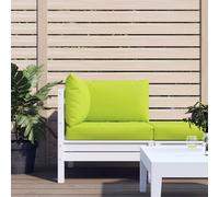 vidaXL Coussins de palette lot de 3 vert vif tissu oxford