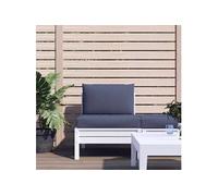 Lot de 2 Coussins de Palette, Galettes de Chaise avec Dossier, Coussins de Siège, Décoration Jardin Terrasse Patio, 379148