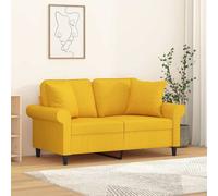 VIDAXL Jaune clair 40x40cm