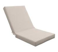 Outsunny - Lot de 2 coussins d'extérieur - Polyester - 112x51x8cm - Beige