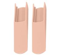 Lot de 2 coussins pour pieds de chaise haute | Extension de pieds pour chaise de bébé - Insert de sécurité antidérapant en PVC - Protection contre le basculement et les rayures