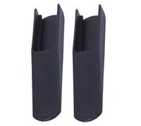 Lot de 2 coussins pour pieds de chaise haute | Extension de pieds pour chaise de bébé - Insert de sécurité antidérapant en PVC - Protection contre le basculement et les rayures