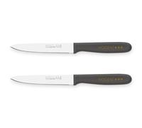 Lot de 2 couteaux à tomate Classic 11 cm taupe Nogent