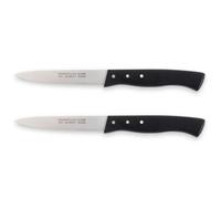 Lot de 2 couteaux office lame 9 cm Affidentée avec protection Nogent