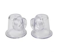 Lot de 2 couvercles d'insertion pour pompe de circulation pour modèles 50, 75, 100 et 100-1 prenant en charge les procédures d'entretien de routine du filtre