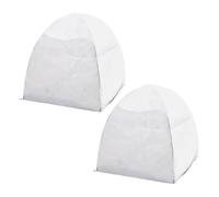 Lot de 2 couvertures de Jardin de 55,9 x 55,9 cm, barrière Climatique, équipement de Protection saisonnière Contre Le Froid, génie Textile agricole renforcé, Couverture de préservation des