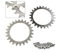 Lot de 2 crampons antidérapants en acier inoxydable 304 pour tondeuse Worx Landroid S M avec vis
