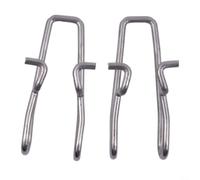 Lot de 2 crochets à clip de ceinture 696626001 pour perceuses P660/P225/P263/P237/P252/P661/P239/P317 en acier argenté