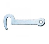 Lot de 2 crochets de contrevent acier HETTICH, L.70 x l.27 mm