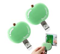 Lot de 2 décapsuleurs magnétiques et antidérapants | Décapsuleur pour réfrigérateur pour cuisine, yacht, restaurant, camping, camping-car, voyage, adulte, homme